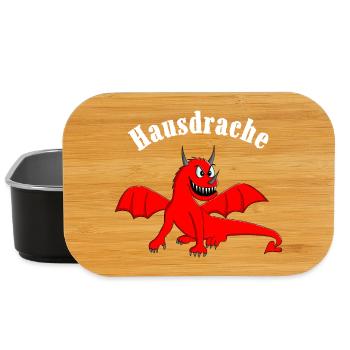 Hausdrache - Lunch Box - Schwarz - Vorne