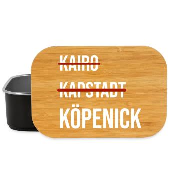 Grafik mit Köpenick - Lunch Box - Schwarz - Vorne