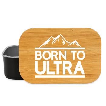 Born to Ultra Running - Lunch Box - black - Front