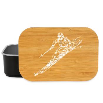 Ski - Lunch Box - Schwarz - Vorne