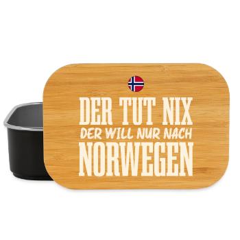 Norwegen - Lunch Box - Schwarz - Vorne