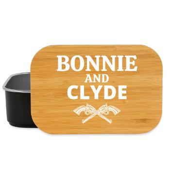 Bonnie und Clyde, Bonnie, Clyde - Lunch Box - Schwarz - Vorne