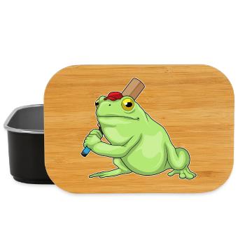 Frog Cricket Cricket Bat - Lunch Box - black - Front