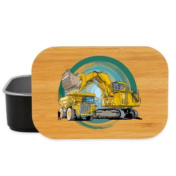 Monster Construction Equipment - Lunch Box - black - Front