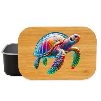 Turtle - Lunch Box - black - Front