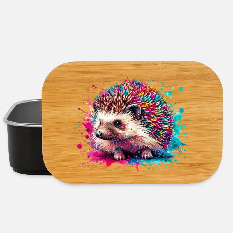Igel - Lunch Box - Schwarz