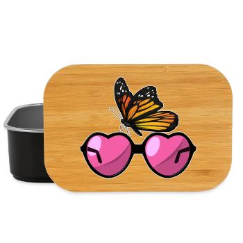 Butterfly Sunglasses - Lunch Box - black - Front
