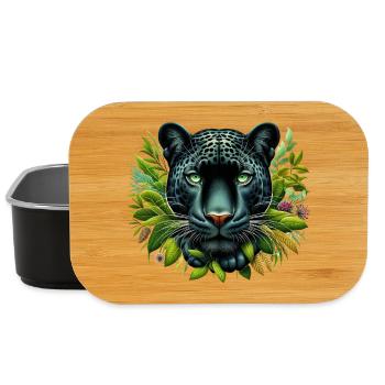 Panther - Lunch Box - black - Front