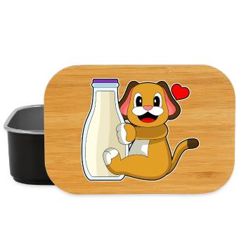 Lait pour chien - Boîte à goûter - noir - Devant
