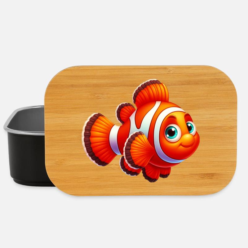 Clownfische - Lunch Box - Schwarz