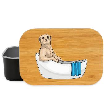Baignoire Meerkat - Boîte à goûter - noir - Devant
