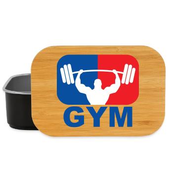 GYM Musculation Poids - Boîte à goûter - noir - Devant