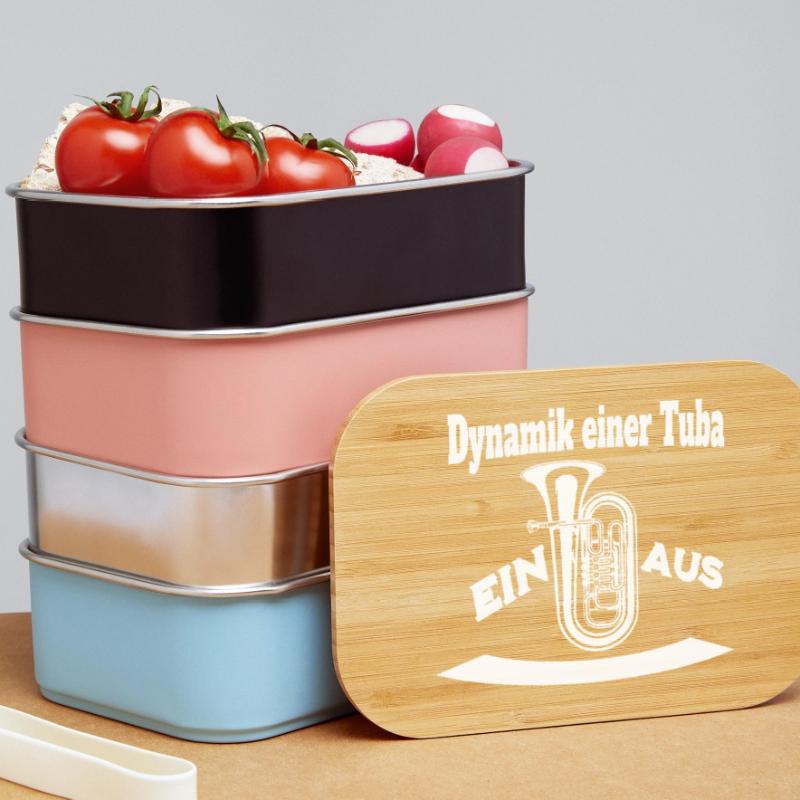 Dynamik einer Tuba - Ein oder Aus Lunch Box