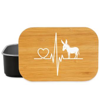 Esel - Lunch Box - Schwarz - Vorne