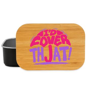 Versicherungskaufmann I'd Cover That - Lunch Box - Schwarz - Vorne