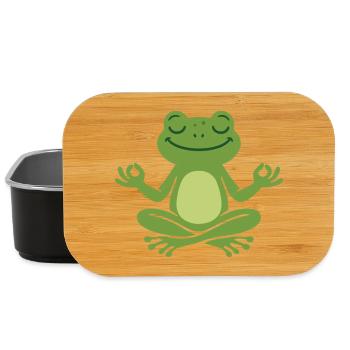 Bewusstsein Für Psychische Gesundheit Affirmation - Lunch Box - Schwarz - Vorne