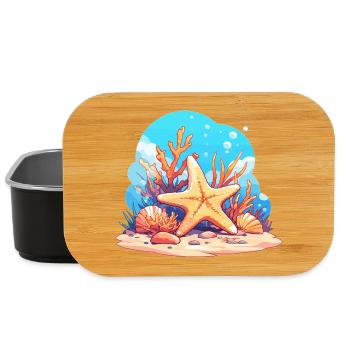 Étoile de mer Étoile de mer - Boîte à goûter - noir - Devant