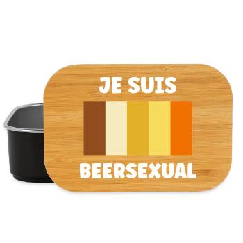 Beersexual - Lunch Box - black - Front