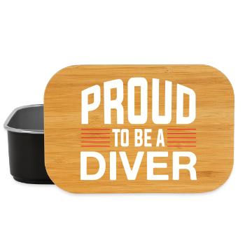 Proud Diver - Lunch Box - Schwarz - Vorne