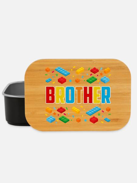 Bruder Brick Builder Kreative Familie Block Liebhaber - Lunch Box - Schwarz