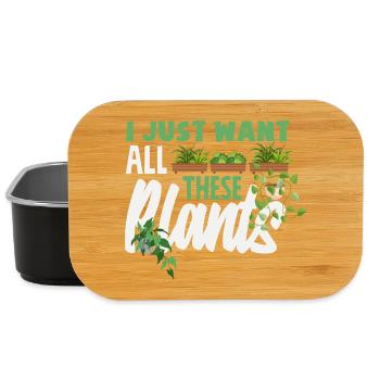 Garden & Plant Lovers Gifts - Lunch Box - black - Front