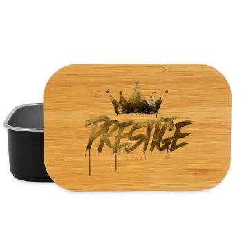 Goldene Kronenhandschrift - Lunch Box - Schwarz - Vorne