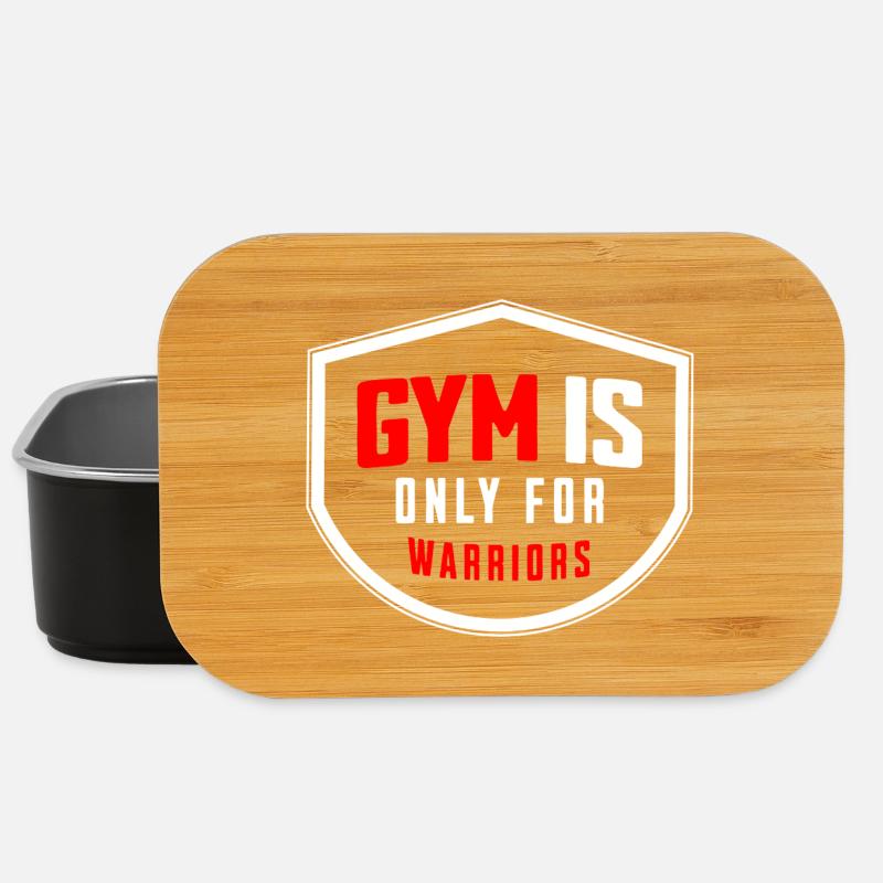 GYM life - Lunch Box - black