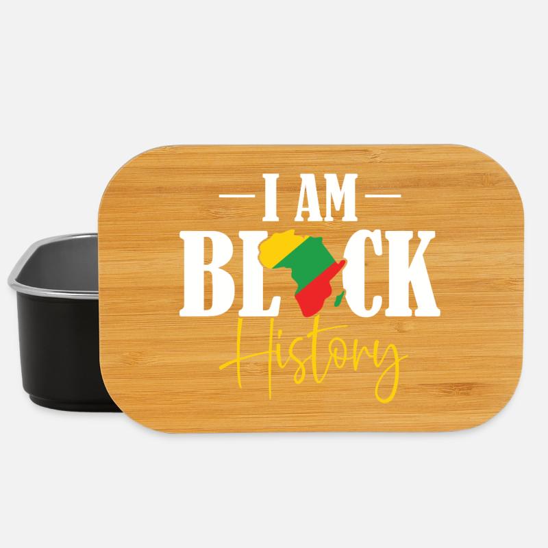 Carte de l’histoire de l’Afrique de I Am Black : afrocentrique - Boîte à goûter - noir