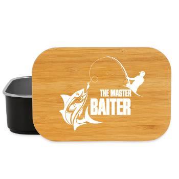 Angler Master Bait Thema - Lunch Box - Schwarz - Vorne