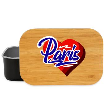 Paris - Lunch Box - Schwarz - Vorne