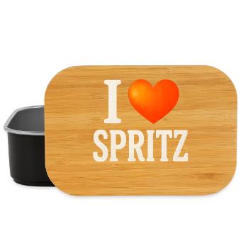 I Love Spritz Party  - Lunch Box - Schwarz - Vorne