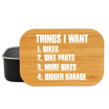 Things i want Bicycle Mountain Bike MTB Downhill - Lunch Box - black - Front