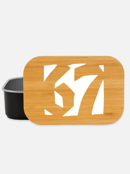 67 Minimal Streetwear Trend Design - Lunch Box - black