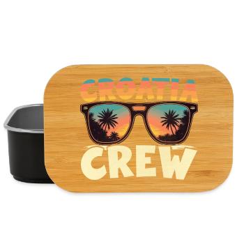 Croatia Crew - Lunch Box - Schwarz - Vorne