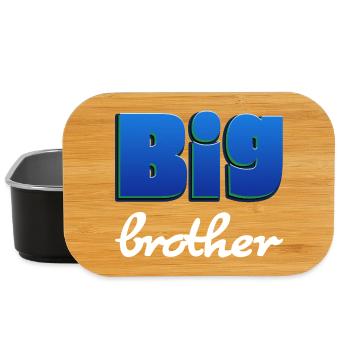 Lettrage Big Brother pour Big Brother - Boîte à goûter - noir - Devant