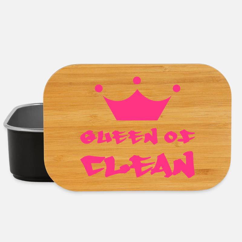 Queen of Clean - Boîte à goûter - noir