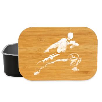 Kung-Fu Shaolin Figur - Lunch Box - Schwarz - Vorne