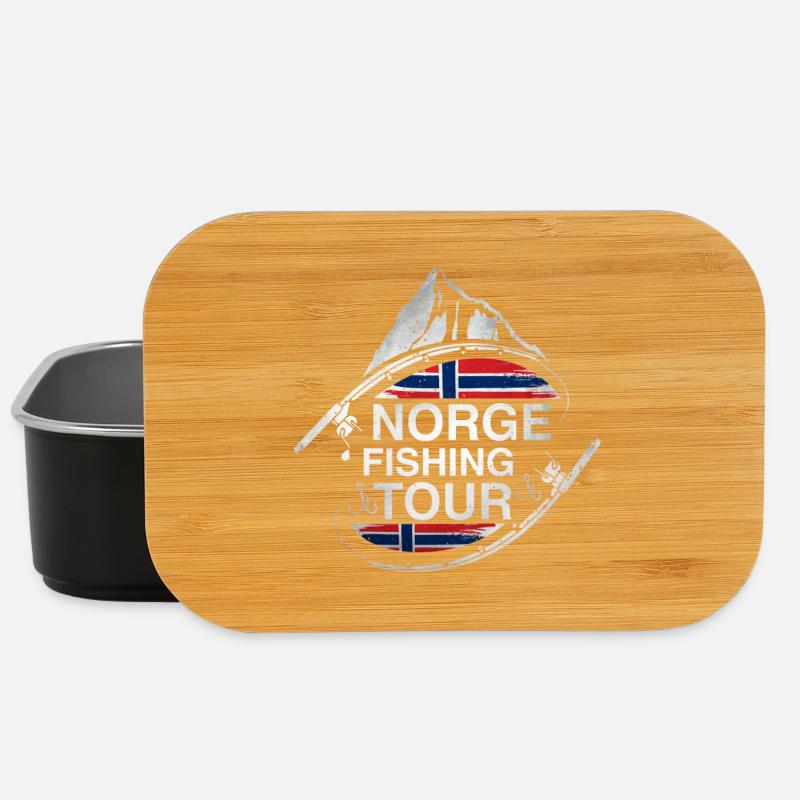 Norge Fishing Tour - Lunch Box - Schwarz