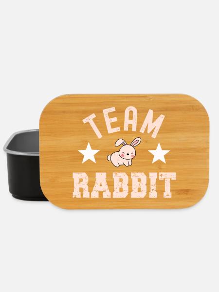 Rabbit Rabbit - Lunch Box - black