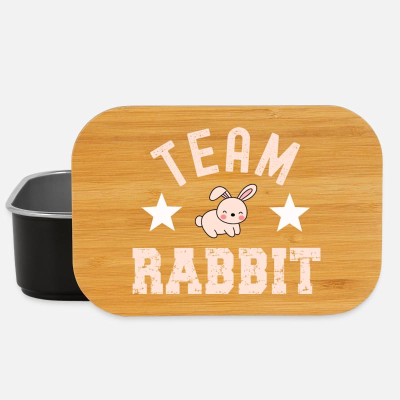 Lapin lapin - Boîte à goûter - noir
