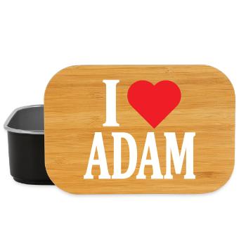 T-shirt J’aime Adam J’aime Adam t-shirt - Boîte à goûter - noir - Devant