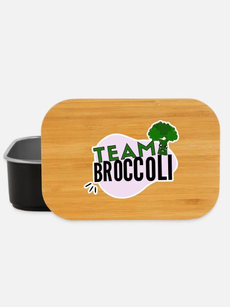 Team Broccoli - Lunch Box - black