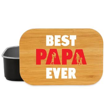Bester Papa aller Zeiten - Lunch Box - Schwarz - Vorne