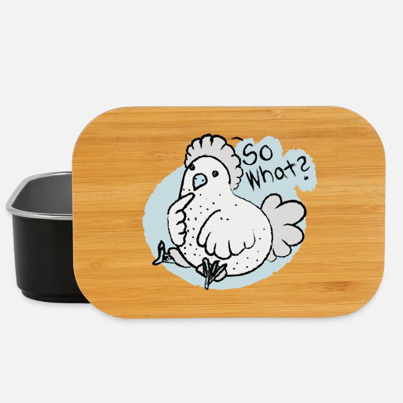 so what ? - Lunch Box - Schwarz