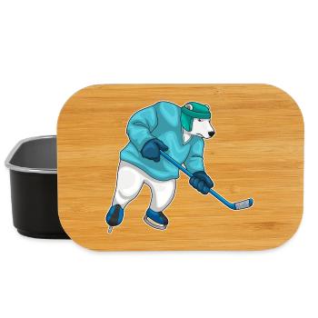 Bâton de hockey sur glace Polar Bear - Boîte à goûter - noir - Devant