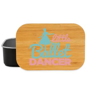 Ballerina Girl - Lunch Box - black - Front