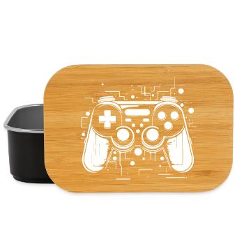 Game Controller - Lunch Box - Schwarz - Vorne