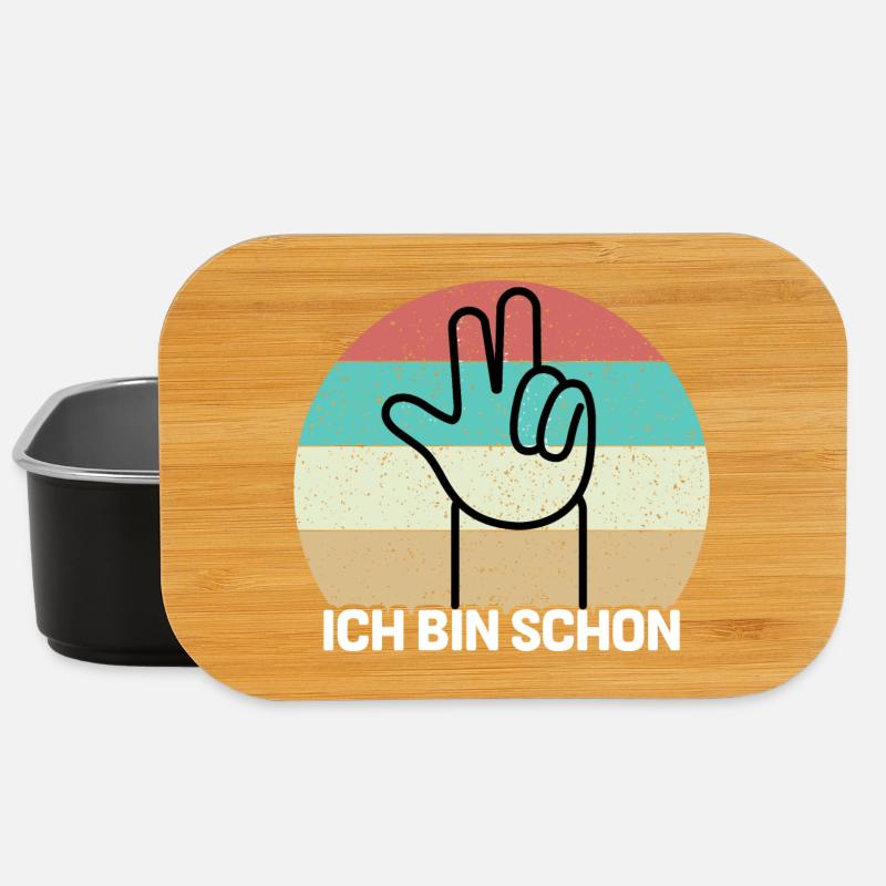 Ich bin schon 3 - Lunch Box - Schwarz