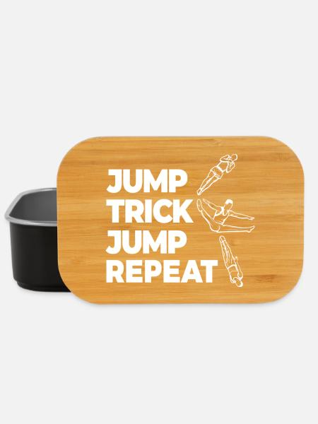 Jump Trick Jump Repeat - Lunch Box - Schwarz