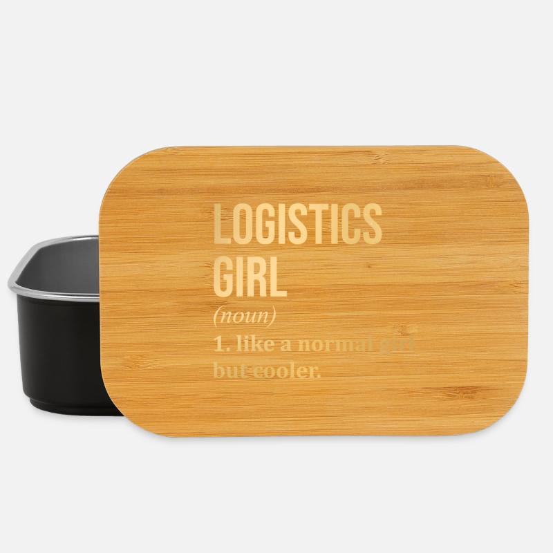 Logistik - Lunch Box - Schwarz